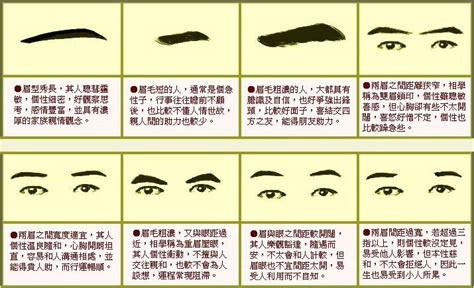 平眉 面相|面相眉毛：相学眉毛图解相法绝学